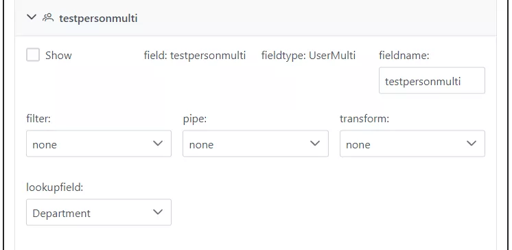 Jarmit Library Aggregator - Config tool - UserMulti column