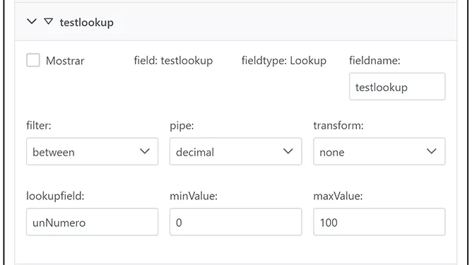 Jarmit Agregador de Bibliotecas - Herramienta de config - Columna Lookup