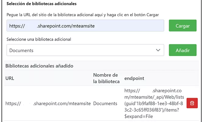 Jarmit Agregador de Bibliotecas - Herramienta de config - Selección de bibliotecas adicionales