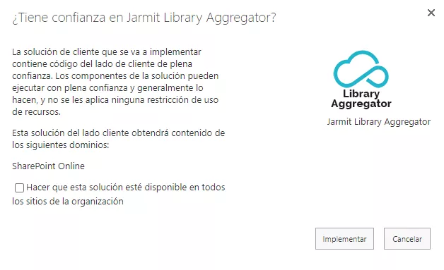 Jarmit Agregador de Bibliotecas - Instalar solución