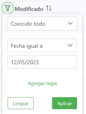 Jarmit Agregador de Bibliotecas - Filtro de fecha